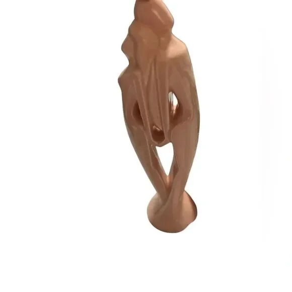 Haeger 1980s Modern Deco Pottery
Salmon Lovers Harmony Man Woman vintage - Picture 3 of 7